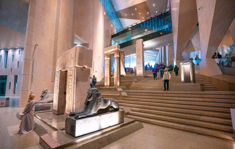 The Grand Egyptian Museum & Giza Pyramids Tour from Cairo
